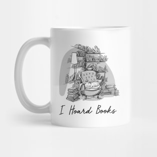 I Hoard Books Mug